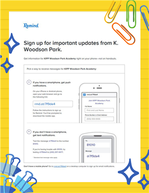  Sign-Up for Schoolwide Texts